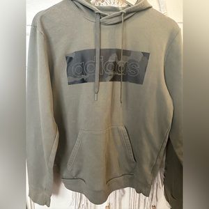 Adidas small camo hoodie - small